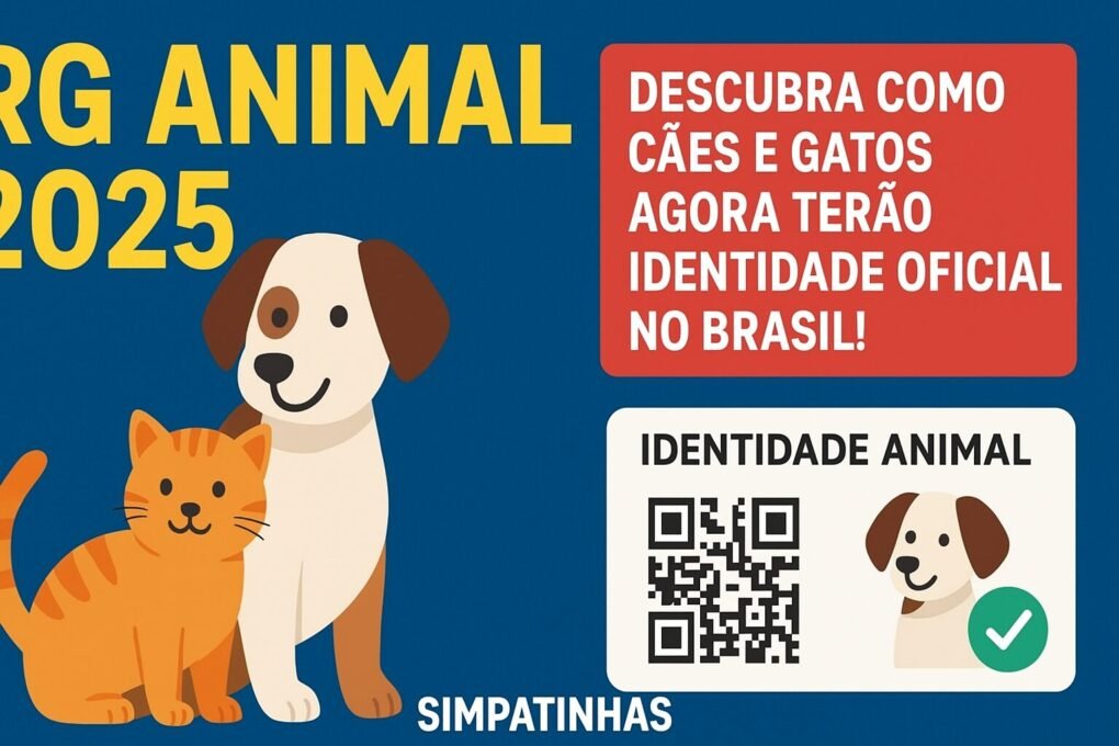 Seu Pet Terá RG: O Que Ninguém Te Contou Sobre a Nova Identidade Animal 1 ChatGPT Image 25 de set. de 2025 14 54 19